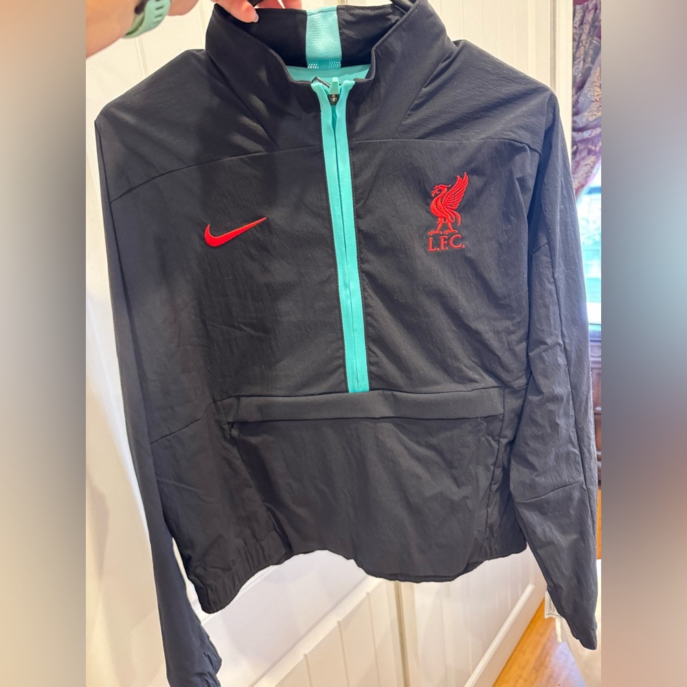 Nike LFC Black and Teal Dri-FIT Jacket